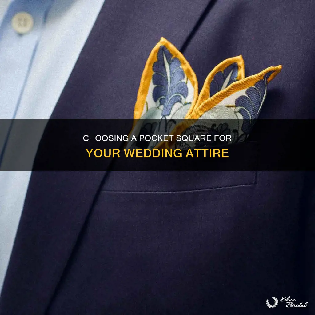 do I need a pocket square for a wedding