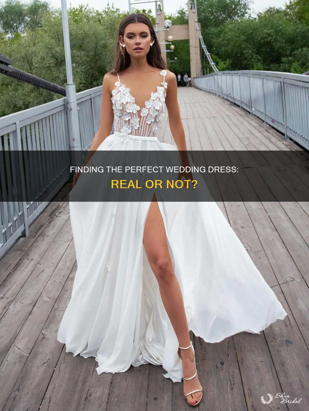 do I need a real wedding dress