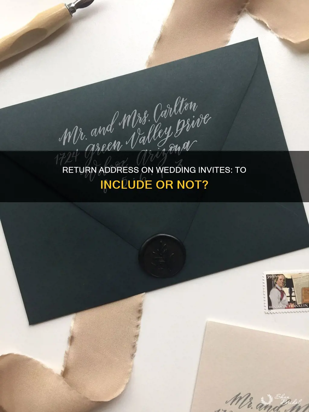 do I need a return address on wedding invitations