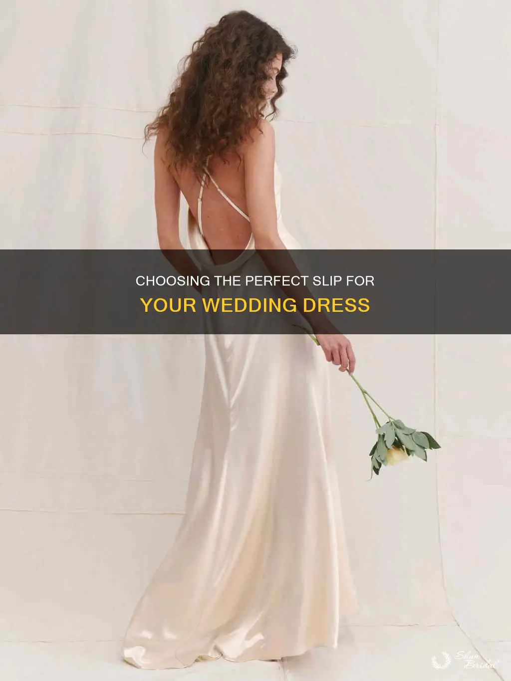 do I need a slip for my wedding dress