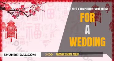 Understanding Temporary Event Notices for Your Wedding