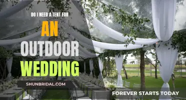 Tent Talk: Should You Get One for Your Outdoor Wedding?