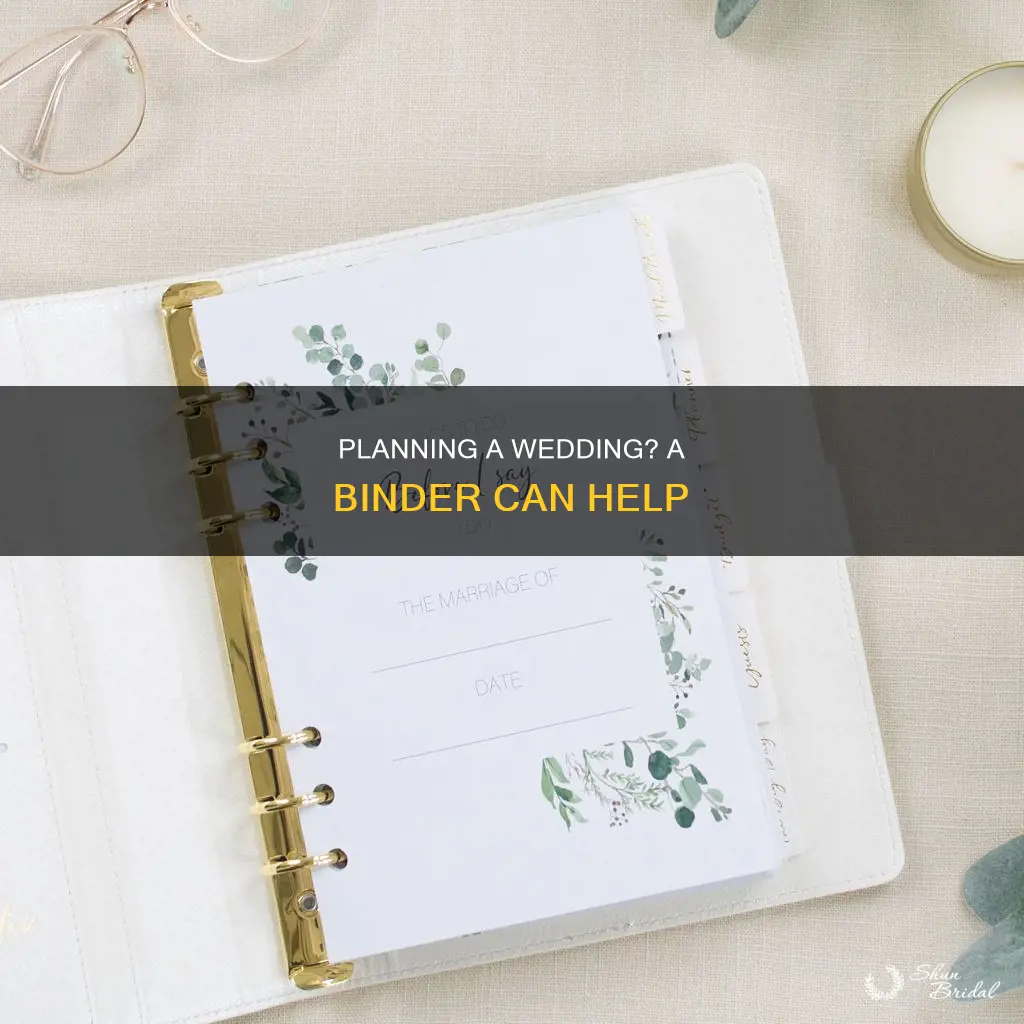 do I need a wedding binder