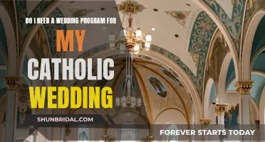 Wedding Programs: Catholic Ceremony Must-Have or Miss?