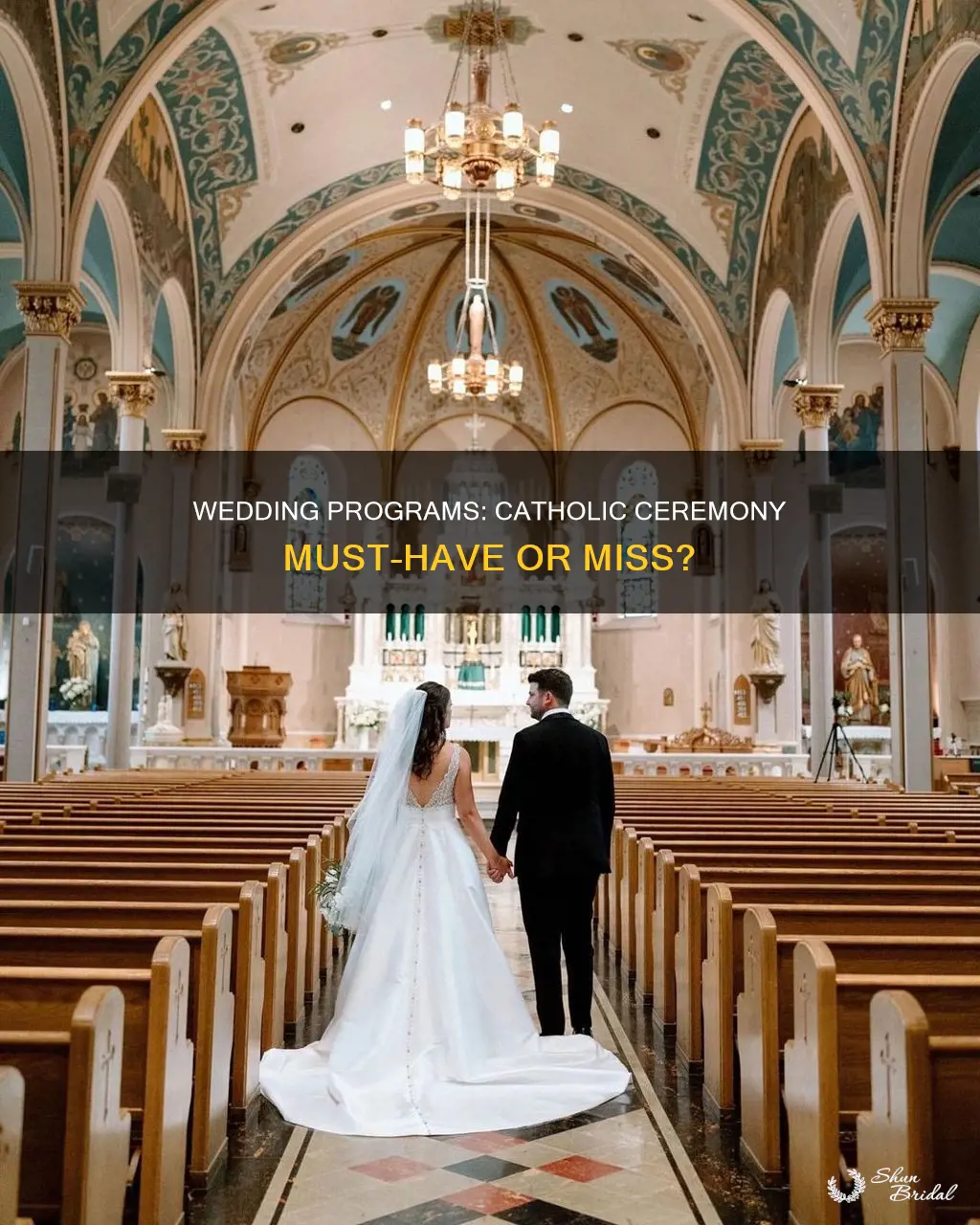 do I need a wedding program for my catholic wedding