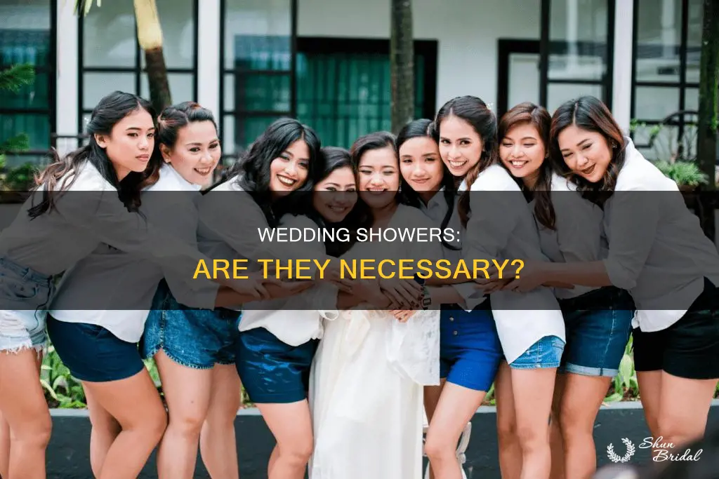 do I need a wedding shower