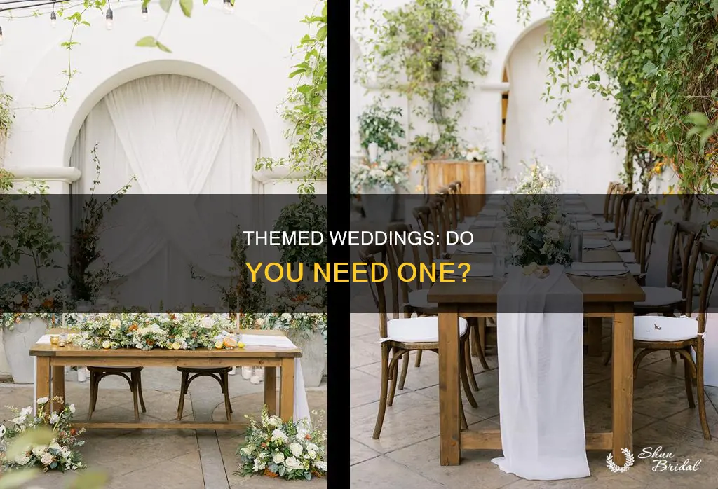 do I need a wedding theme