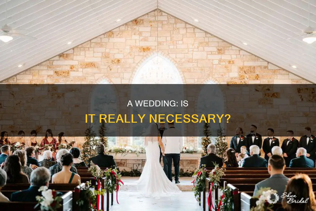 do I need a wedding
