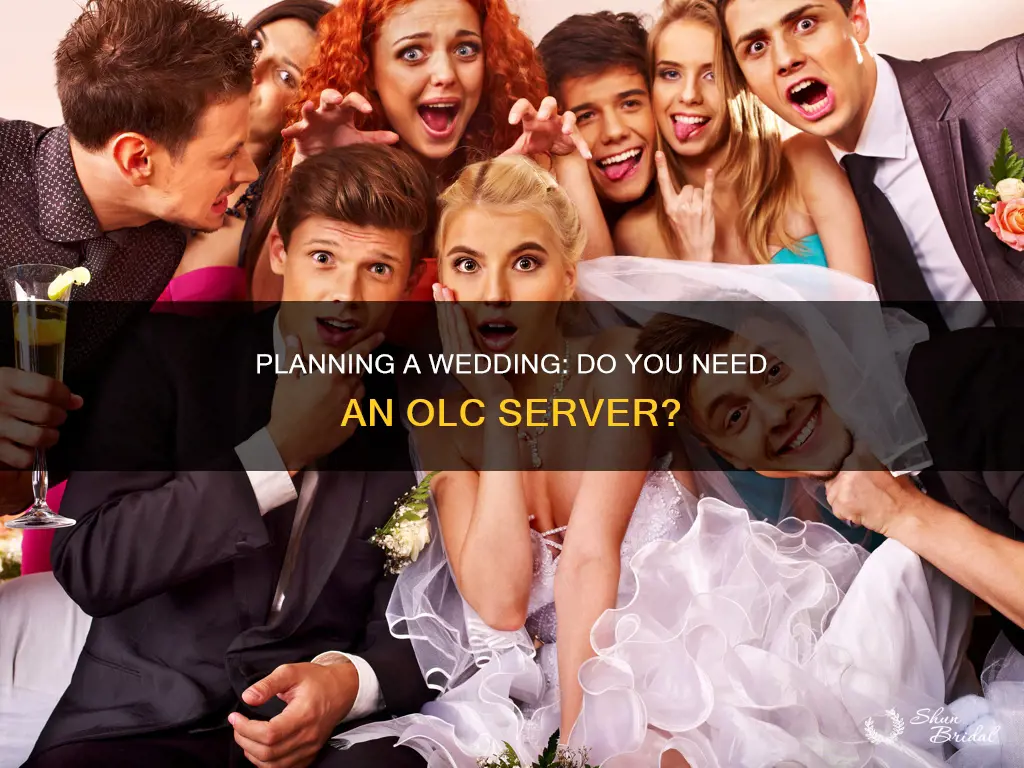 do I need an olc server for my wedding