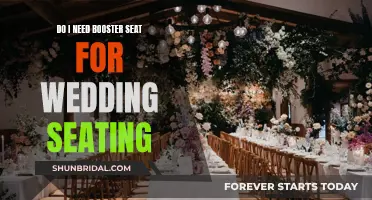 Booster Seats: Enhancing Wedding Seating Experience and Aesthetics