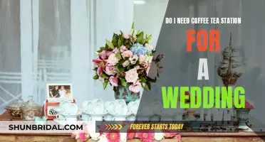 Creating a Wedding Coffee and Tea Station: Is It Necessary?