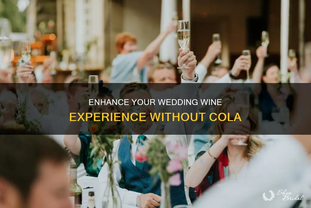do I need cola for wine at my wedding
