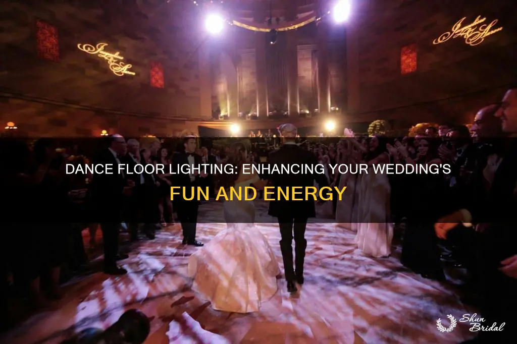 do I need dance floor lighting wedding
