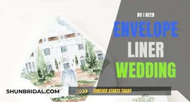 Envelope Liners for Weddings: Necessary or Unnecessary?