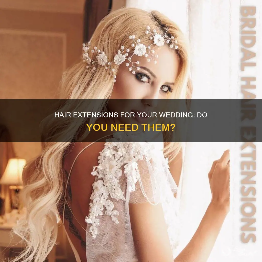 do I need hair extensions for my wedding