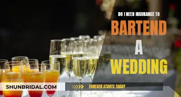 Insurance for Bartending Weddings: What You Need to Know