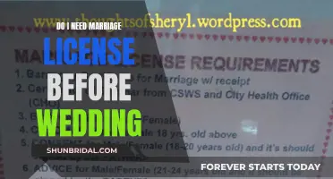 Marriage License: A Wedding Day Necessity?