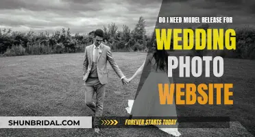 Model Release: Wedding Photo Website Legalities