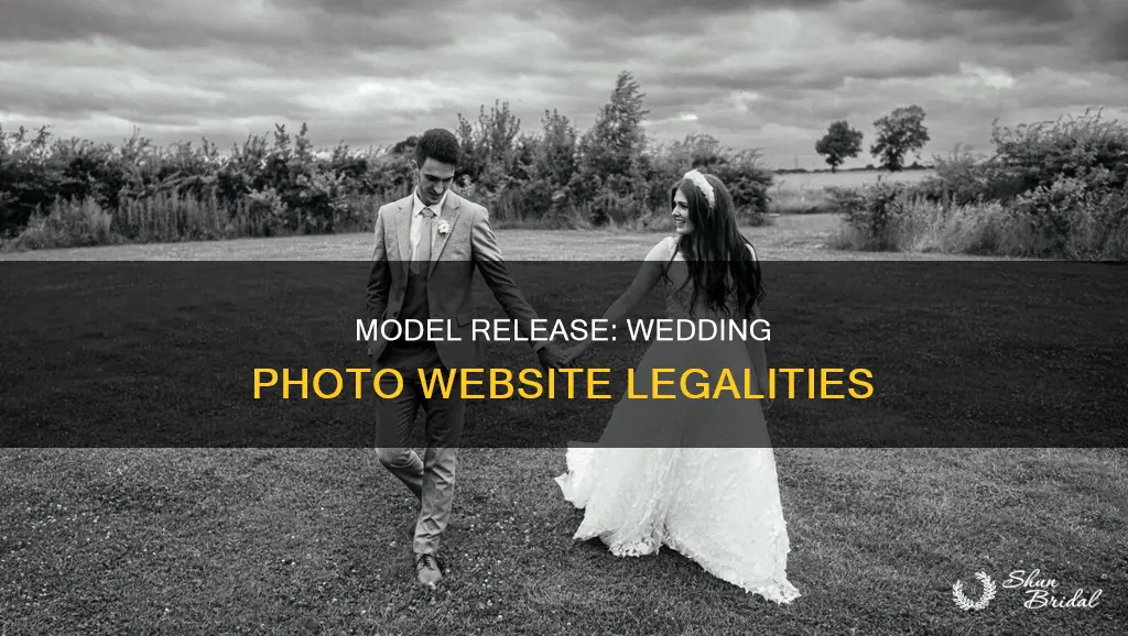 do I need model release for wedding photo website