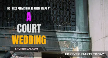 Photographing Court Weddings: Do I Need Permission?