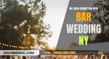 Open Bar Weddings: NY Permit Requirements and Rules