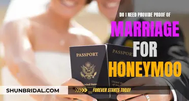 Honeymoon Bliss: Navigating Marriage Proof Requirements