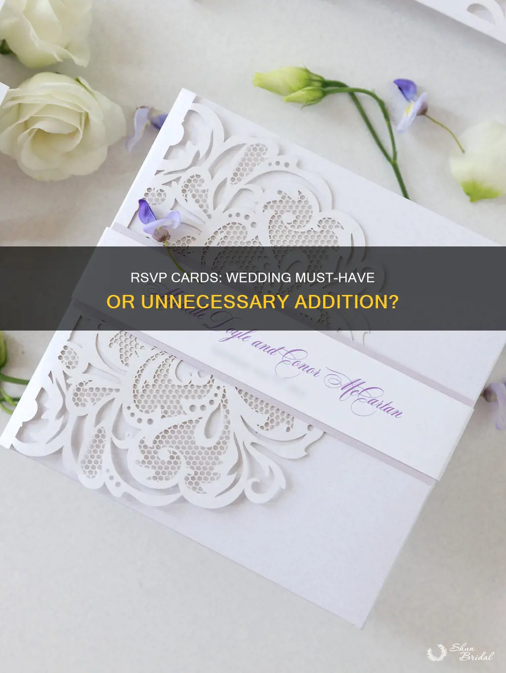 do I need rsvp cards for wedding