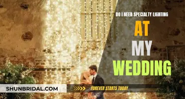 Specialty Lighting: Enhancing Your Wedding's Ambiance and Moments