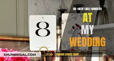 Table Numbers: Necessary Wedding Detail or Unneeded Hassle?
