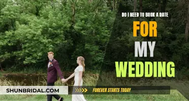 Booking Your Wedding Date: Is It Necessary?