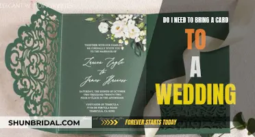 What Cards to Bring for a Wedding?