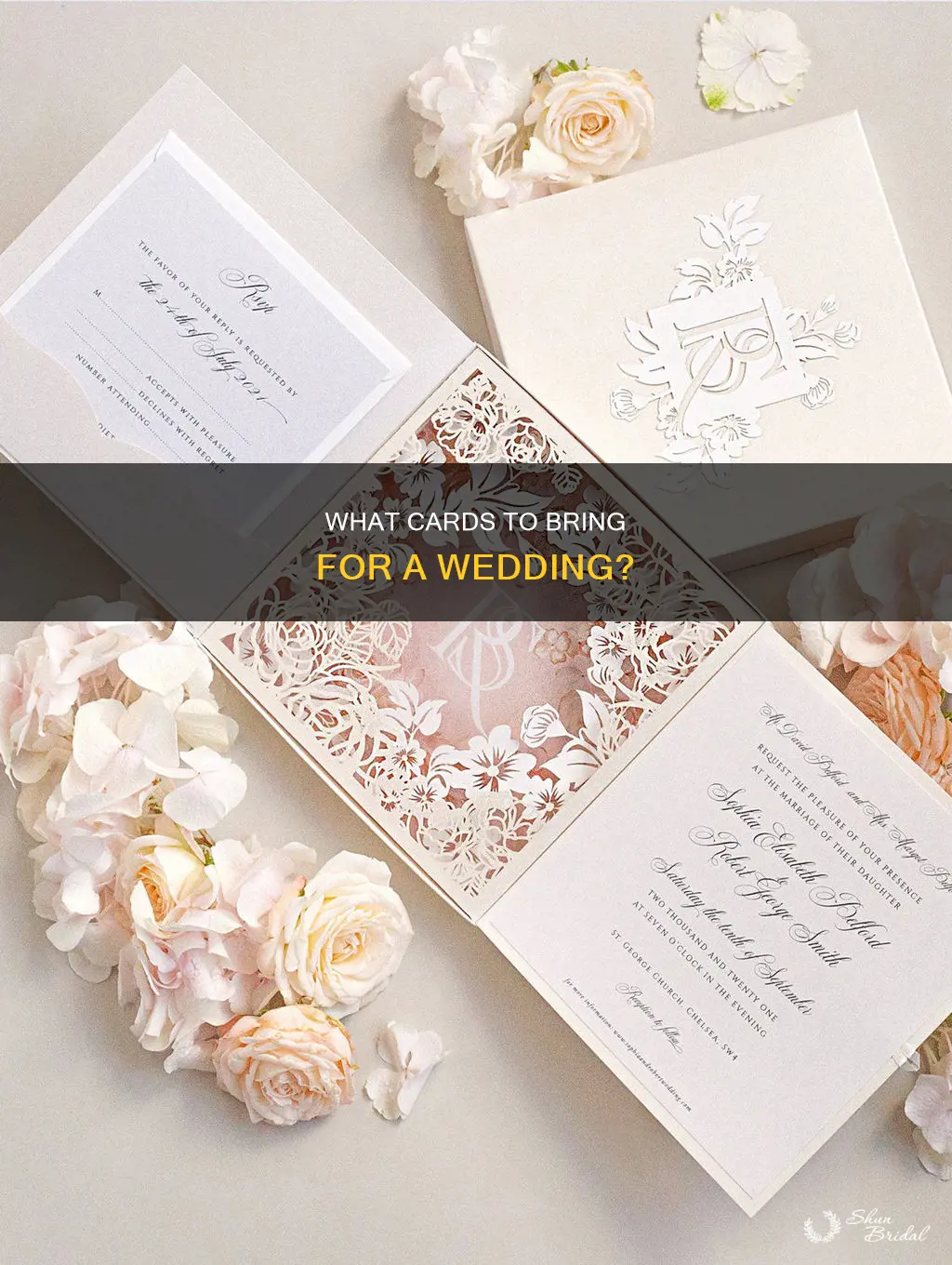 do I need to bring a card to a wedding
