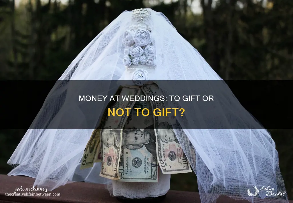 do I need to give money at wedding