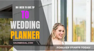 Should You Tip Your Wedding Planner?