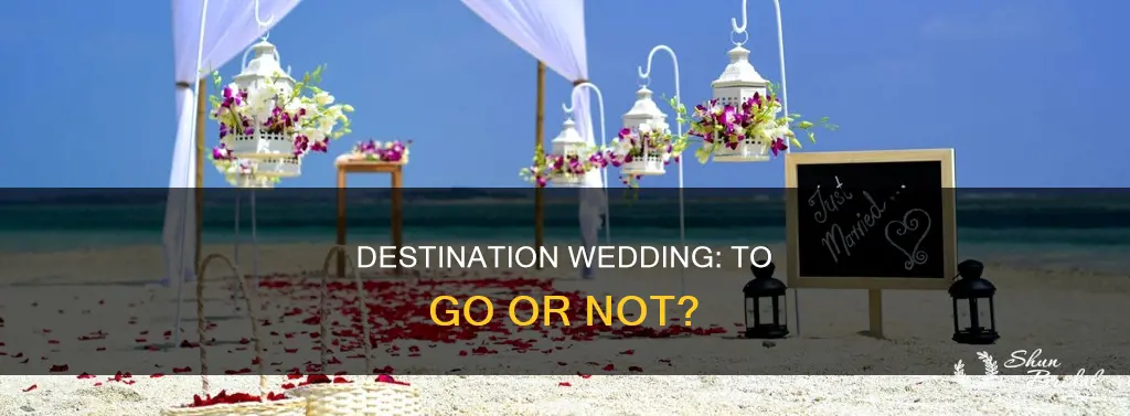 do I need to go to an overseas destination wedding