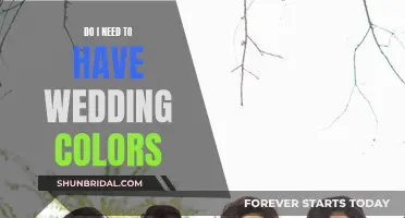 Wedding Colors: Essential or Unnecessary?