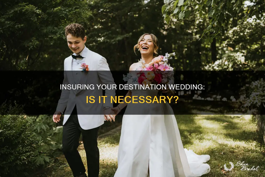 do I need to insure my destination wedding