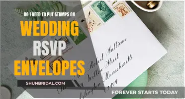 Stamping Wedding RSVP Envelopes: Necessary or Not?
