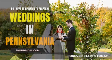 Weddings in Pennsylvania: Who Can Perform and Legally Marry?