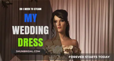 Steaming Your Wedding Dress: Is It Necessary?