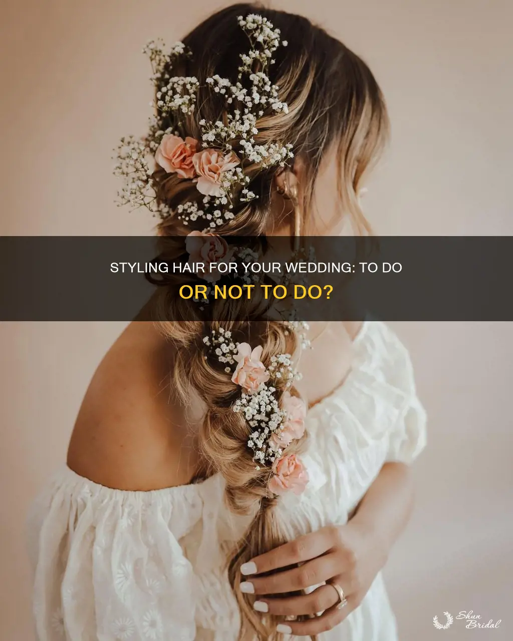do I need to style my hair for wedding