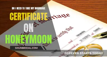 Marriage Certificate: Essential Honeymoon Item or Unnecessary Paperwork?