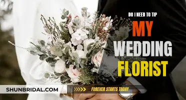 Tipping Etiquette: Should You Tip Your Wedding Florist?
