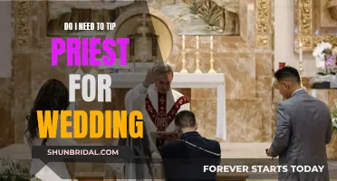 Tipping Etiquette: Should You Tip Your Wedding Officiant?