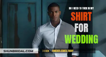 Wedding Attire: To Tuck or Not to Tuck?