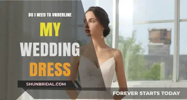 Enhancing Your Wedding Dress: To Underline or Not?