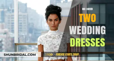 Two Wedding Dresses: A Bride's Delight