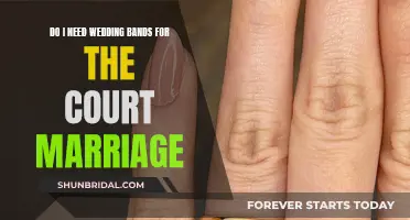 Wedding Bands for Court Marriages: Are They Necessary?