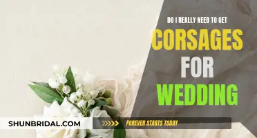 Corsages for Weddings: Necessary or Not?