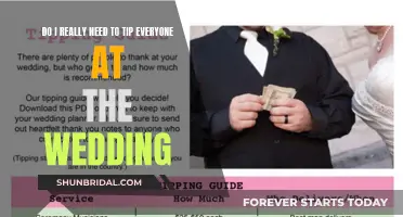 Tipping Etiquette: Who to Tip at Your Wedding